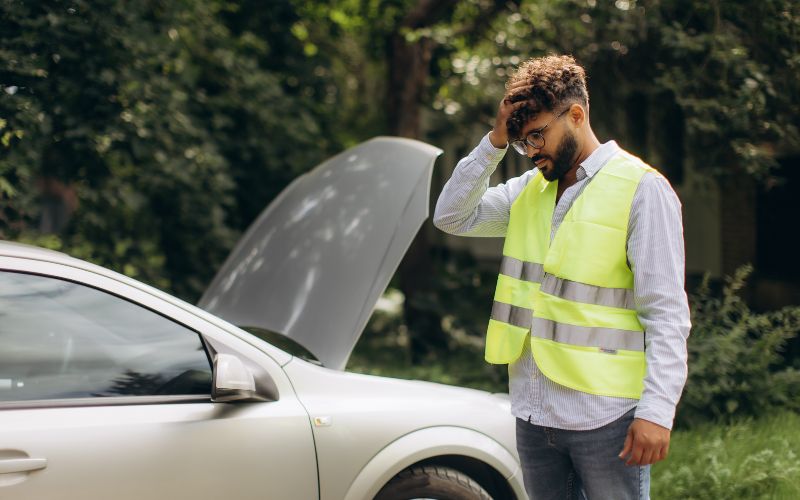 car breaks down in Birmingham