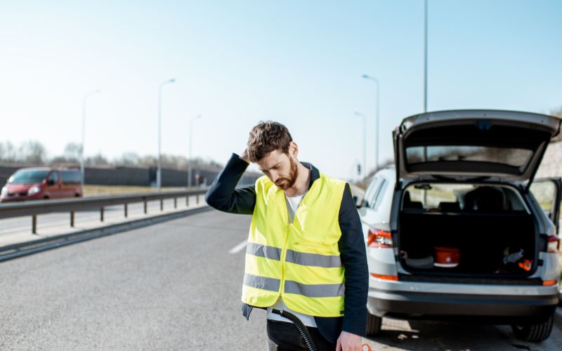 Breakdown on the M42 or M6